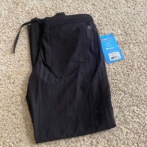 Black scrub pants